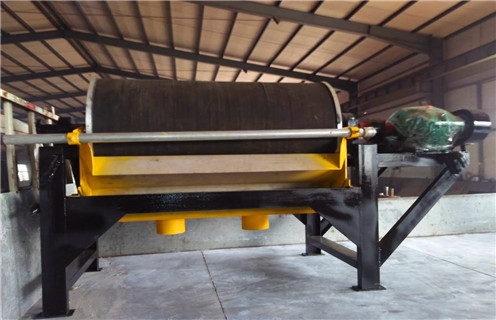 磁選機，選礦磁選試驗，三門峽鋁廠客戶帶赤泥樣品到我廠做選礦磁選試驗