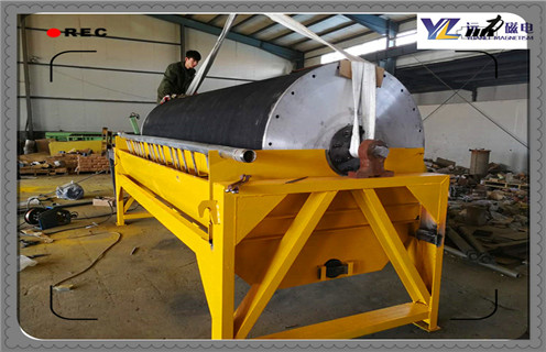 永磁筒式磁選機(jī)，永磁筒磁選機(jī)磁系偏角如何調(diào)整？_磁鐵如何分布_永磁筒磁選機(jī)磁系偏角如何調(diào)整？不吸鐵如何處理 